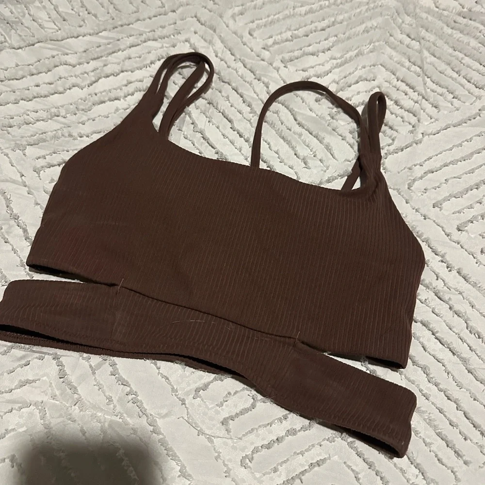 lululemon athletica Chocolate Brown Leggings Set - Picture 2 of 6